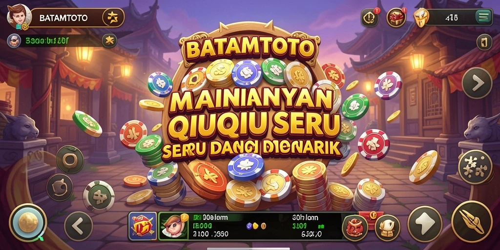 Screenshot gameplay QiuQiu yang seru di BATAMTOTO.