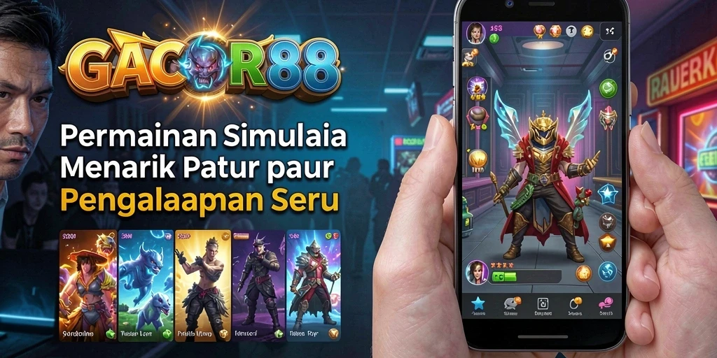Tangkapan layar <strong>GACOR88</strong> menampilkan gameplay simulasi yang menarik.