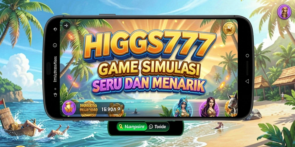 Screenshot gameplay HIGGS777 yang menampilkan elemen simulasi yang menarik.