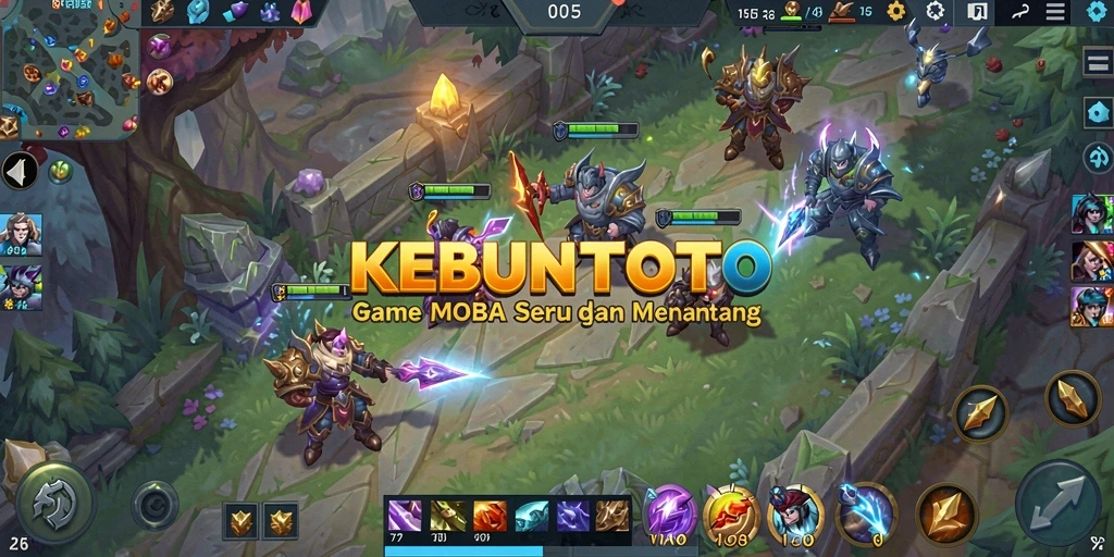 Tampilan gameplay KEBUNTOTO yang seru dan penuh aksi.