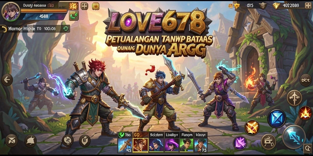 Tampilan gameplay LOVE678 yang menantang dan penuh aksi.