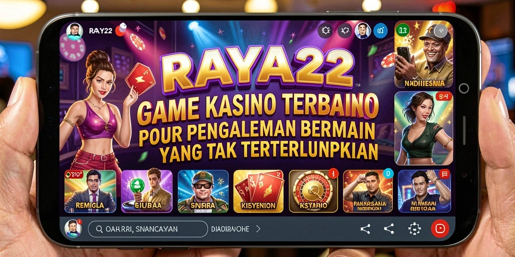 Tampilan menarik gameplay Kasino di RAYA22 yang penuh aksi.