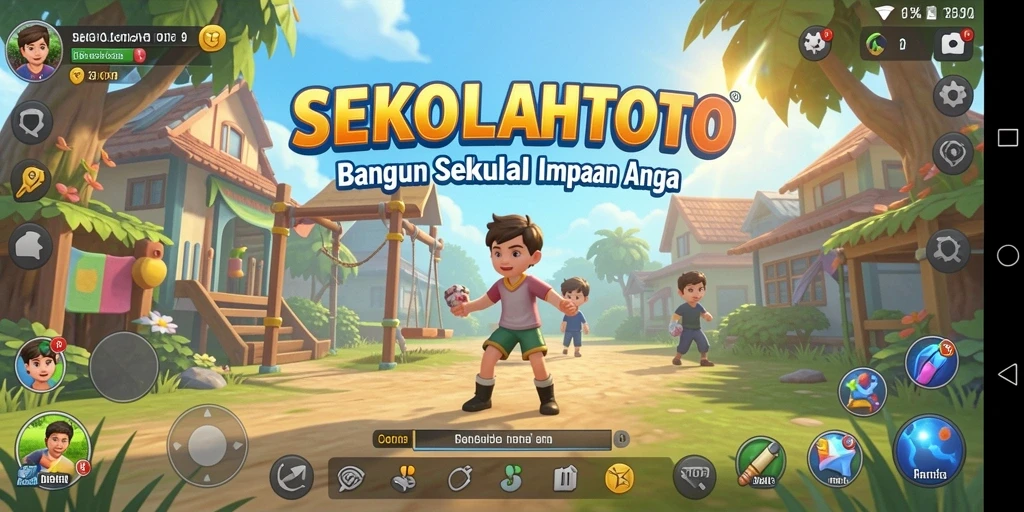 Tampilan gameplay <strong>SEKOLAHTOTO</strong> yang menawan dan interaktif.